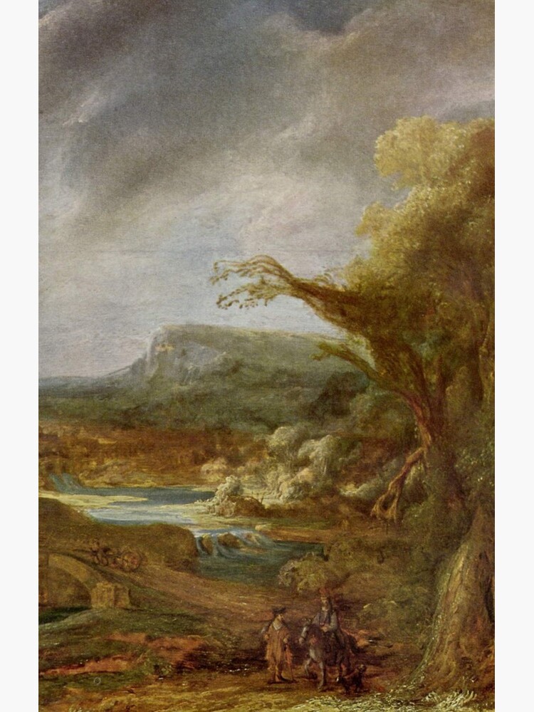 Stolen Art - Landscape with an Obelisk by Govert Flinck by podartist