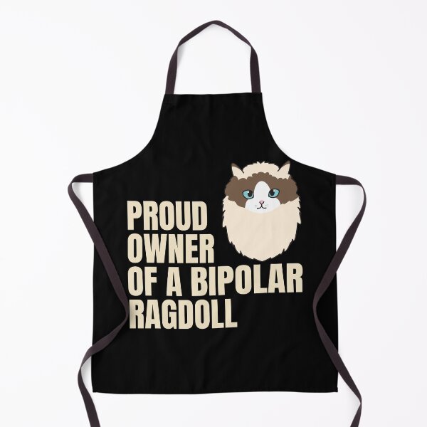 Item preview, Proud Owner of a Bipolar Ragdoll Ver 2 Cute and Funny Ragdoll Cat Quote Text Design designed and sold by thecatcouch.