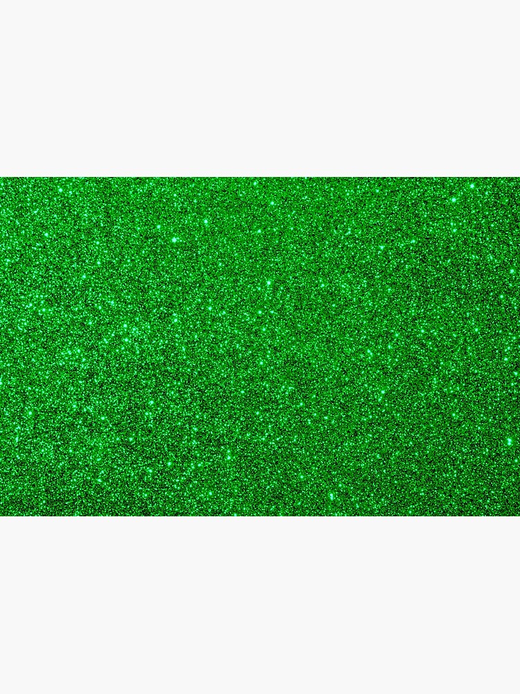 Emerald Green Shiny Metallic Faux Glitter by podartist