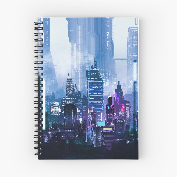 Item preview, Nightcity skyline cyberpunk designed and sold by CBuist.