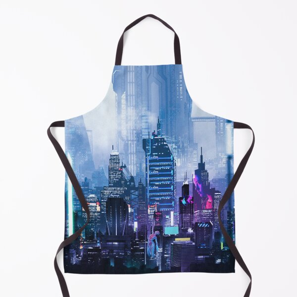Item preview, Nightcity skyline cyberpunk designed and sold by CBuist.