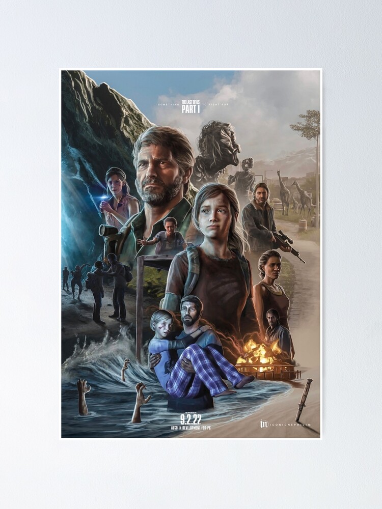 "the last of us part 1 art" Poster for Sale by GrownSoul | Redbubble