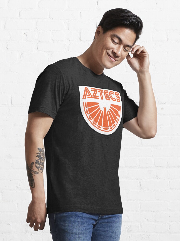 LA Aztecs George Best Orange Retro Football T-Shirt