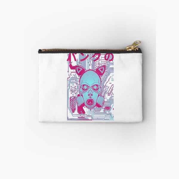 Item preview, Cyberpunk Skull Gas Mask Circuit Board Japanese Kanji - パンクの designed and sold by PVSKI.