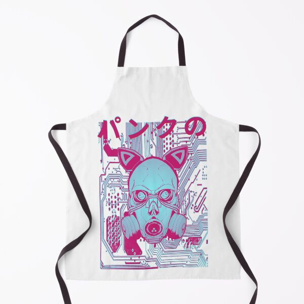 Item preview, Cyberpunk Skull Gas Mask Circuit Board Japanese Kanji - パンクの designed and sold by PVSKI.