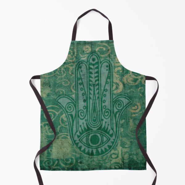 Item preview, Teal Boho Hamza Hand designed and sold by bipolarvirgoart.