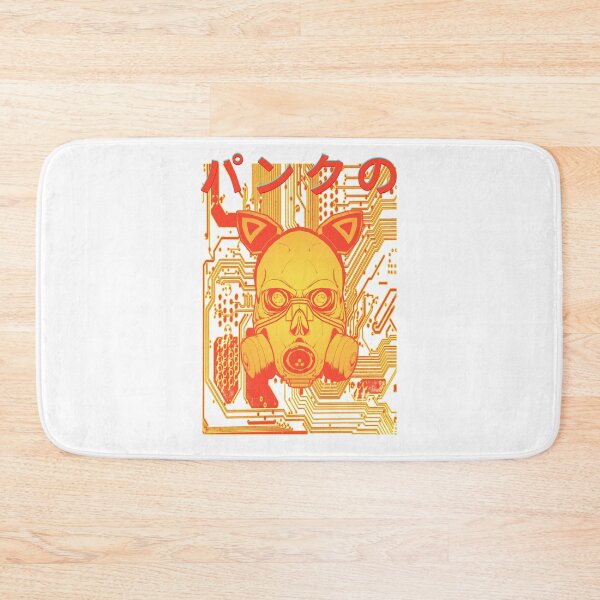 Item preview, Cyberpunk Skull Gas Mask Circuit Board Japanese Kanji - パンクの designed and sold by PVSKI.