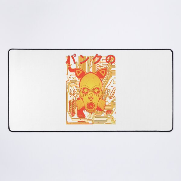 Item preview, Cyberpunk Skull Gas Mask Circuit Board Japanese Kanji - パンクの designed and sold by PVSKI.