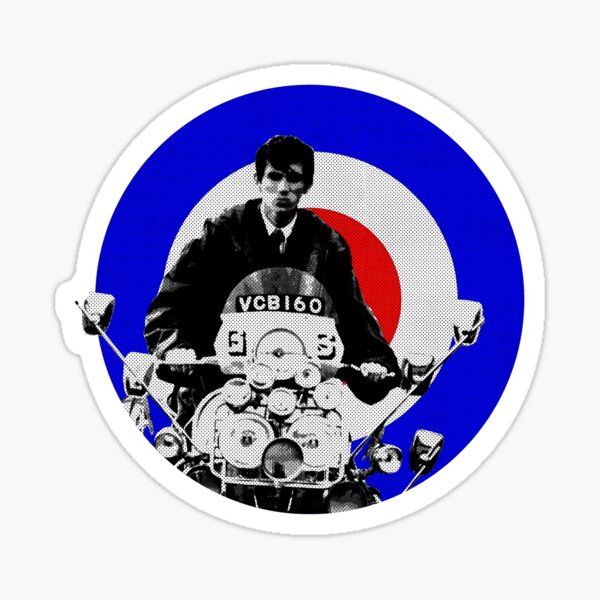 Jimmy Cooper quadrophenia mod target Sticker