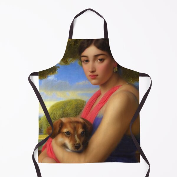 Item preview, lady with dog designed and sold by Girih.