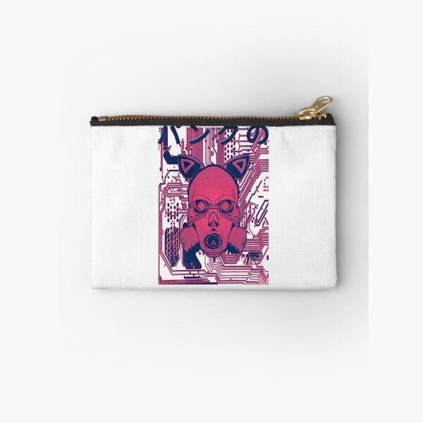Item preview, Cyberpunk Skull Gas Mask Circuit Board Japanese Kanji - パンクの designed and sold by PVSKI.