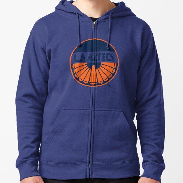 LA Aztecs George Best Orange Retro Football Hoodie