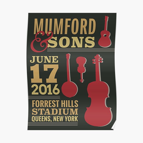 Mumford and Sons Poster