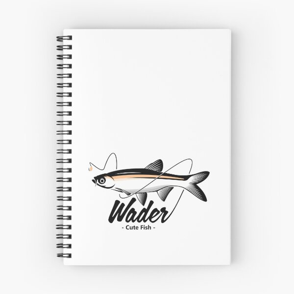 Item preview, steelfish wader cute fish designed and sold by STEELFISH6.
