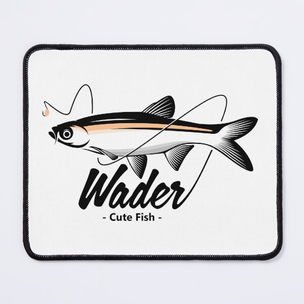 Item preview, steelfish wader cute fish designed and sold by STEELFISH6.