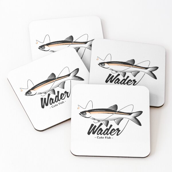 Item preview, steelfish wader cute fish designed and sold by STEELFISH6.