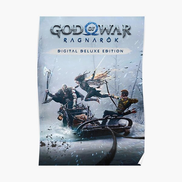 "God of War ragnarok art" Poster for Sale by GrownSoul | Redbubble