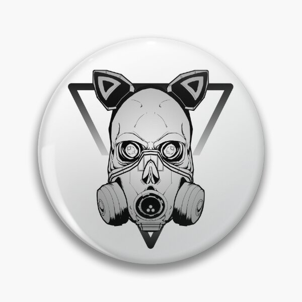 Item preview, Cyberpunk Skull Gas Mask designed and sold by PVSKI.