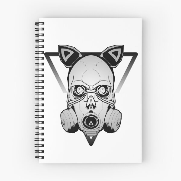 Item preview, Cyberpunk Skull Gas Mask designed and sold by PVSKI.
