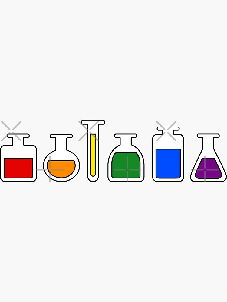 Subtle Lgbt Pride Potions Sticker For Sale By Lunyssa Redbubble