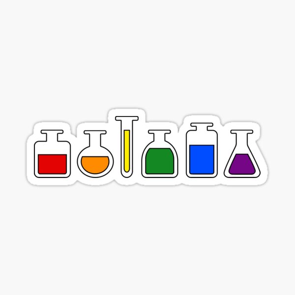 Subtle Lgbt Pride Potions Sticker For Sale By Lunyssa Redbubble