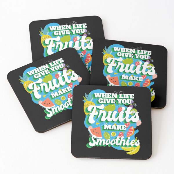 Item preview, When Life Give You Fruit Make Smoothies designed and sold by MooonTees.