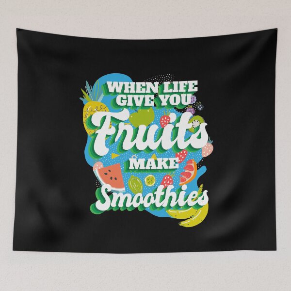 Item preview, When Life Give You Fruit Make Smoothies designed and sold by MooonTees.