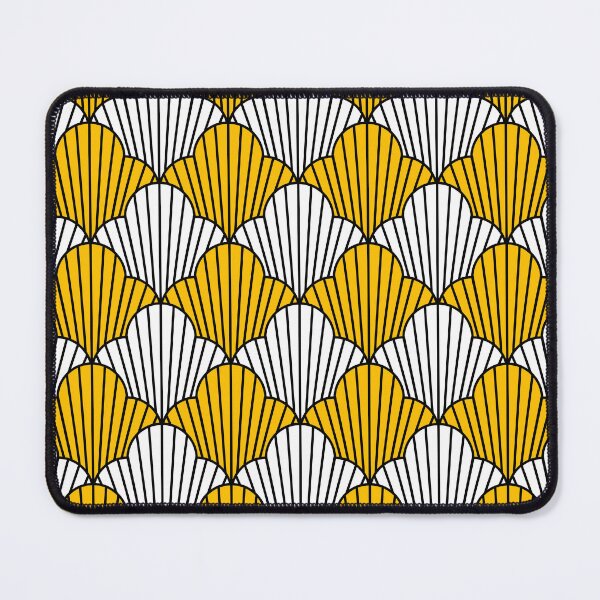 Item preview, Art Deco Pattern No 31 - Yellow - Vintage Pattern designed and sold by Millusti.