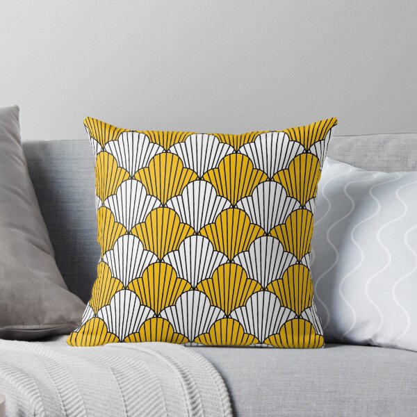 Item preview, Art Deco Pattern No 31 - Yellow - Vintage Pattern designed and sold by Millusti.