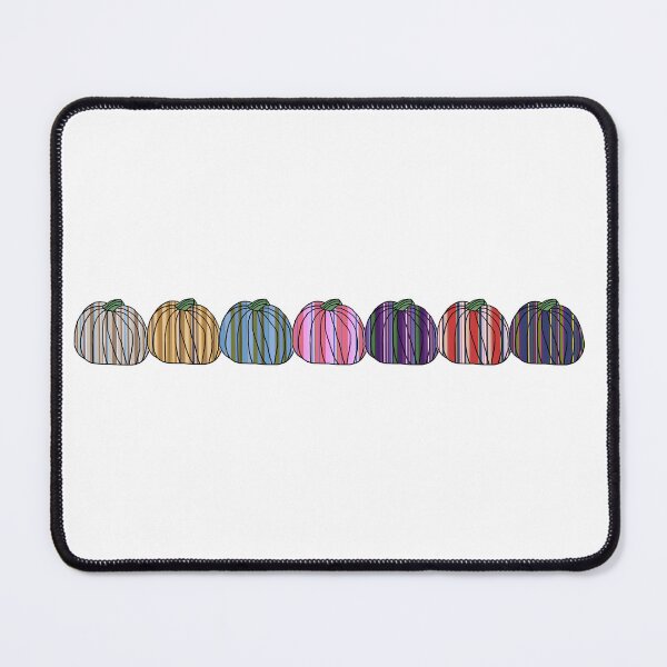 Item preview, Colored Stripes Pumpkin Row designed and sold by ellenhenry.