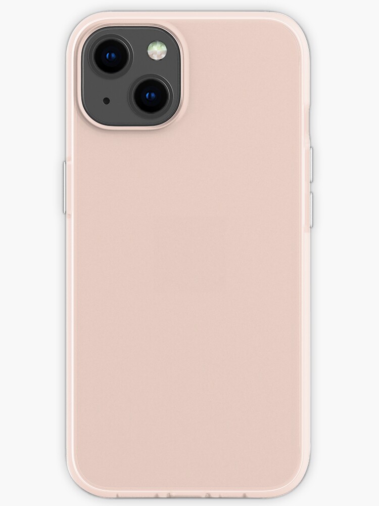Pink Sand Pale Rose Gold Nude Solid Color Iphone Case For Sale By Podartist Redbubble