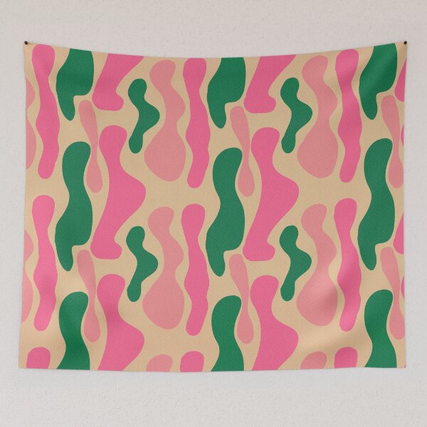 Item preview, Funky retro pattern 70s lava lamp designed and sold by Lenecreates.