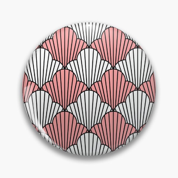 Item preview, Art Deco Pattern No 31 - Pink - Vintage Pattern designed and sold by Millusti.