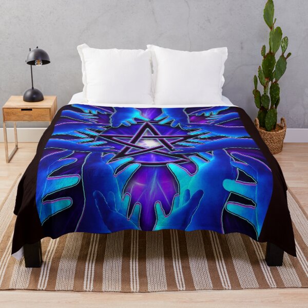 Item preview, The Energy that Connects Us - Original Witchcraft Pop Art Piece designed and sold by allthingsbb.