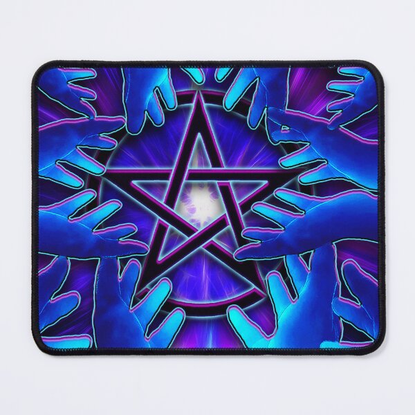 Item preview, The Energy that Connects Us - Original Witchcraft Pop Art Piece designed and sold by allthingsbb.