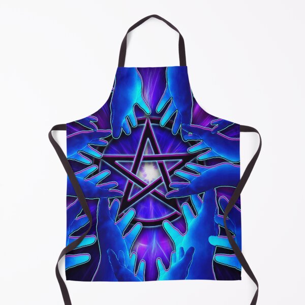 Item preview, The Energy that Connects Us - Original Witchcraft Pop Art Piece designed and sold by allthingsbb.