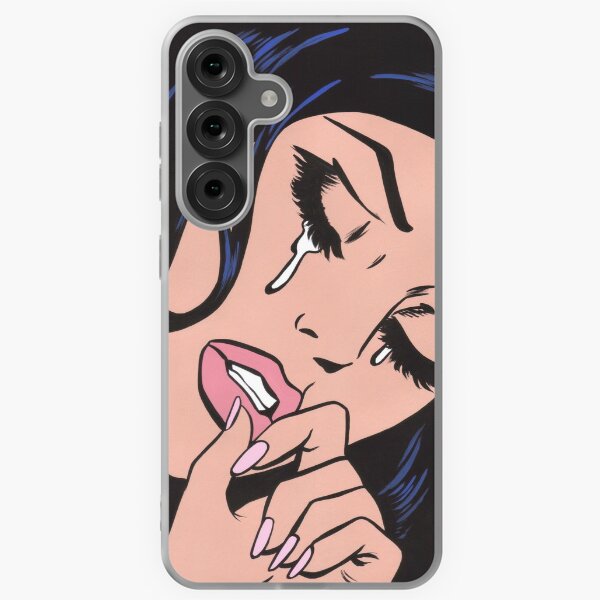 Item preview, Black Hair Crying Comic Girl designed and sold by turddemon.