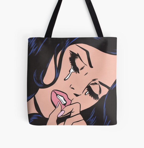 Item preview, Black Hair Crying Comic Girl designed and sold by turddemon.