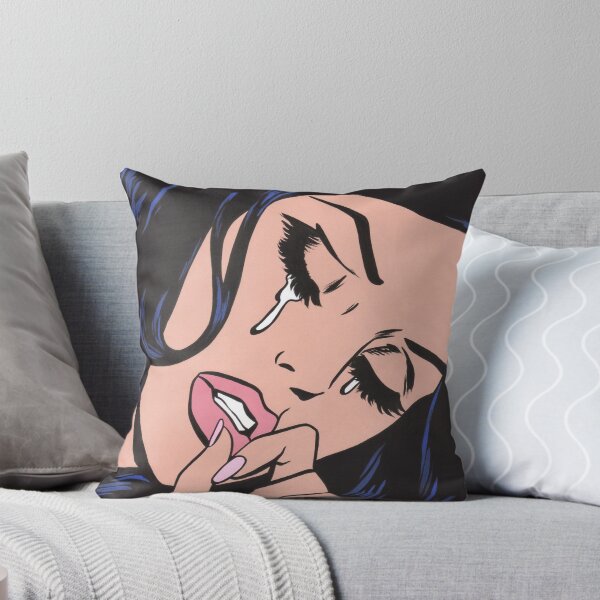 Item preview, Black Hair Crying Comic Girl designed and sold by turddemon.