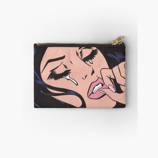 Item preview, Black Hair Crying Comic Girl designed and sold by turddemon.