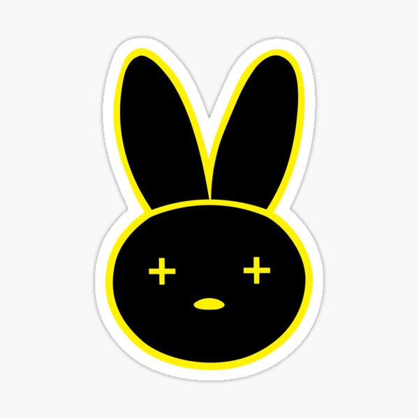 "Bad Bunny Logo" Sticker for Sale by ONLYON1E Redbubble
