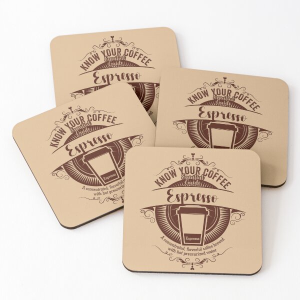 Item preview, Know Your Coffee Essential Guide Collection. Espresso Version designed and sold by More-dan-Prints.