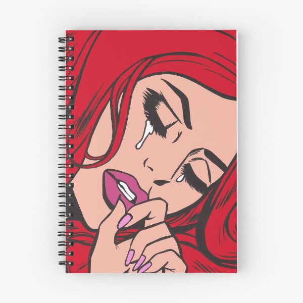 Item preview, Red Crying Comic Girl designed and sold by turddemon.