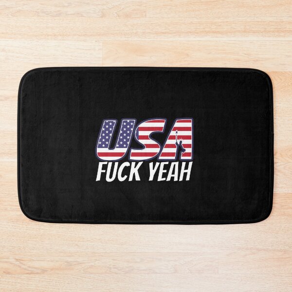 Item preview, USA Fuck yeah gifts for women designed and sold by Ajith arts.