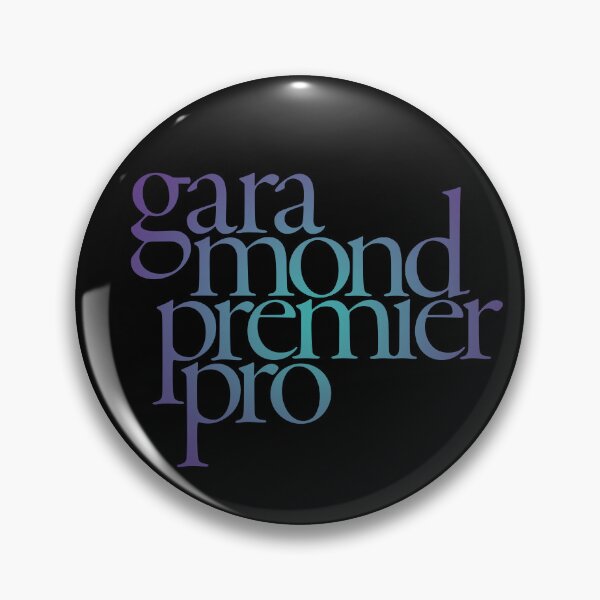 Item preview, Garamond Premier Pro v.2 designed and sold by x1brett.