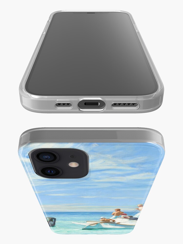 Alternate view of Ground Swell Oil Painting by Edward Hopper iPhone Case & Cover