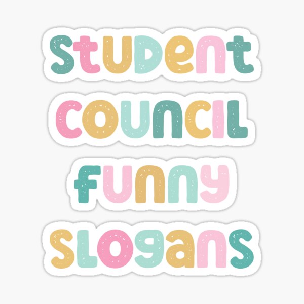 Student Council Ideas Stickers for Sale | Redbubble