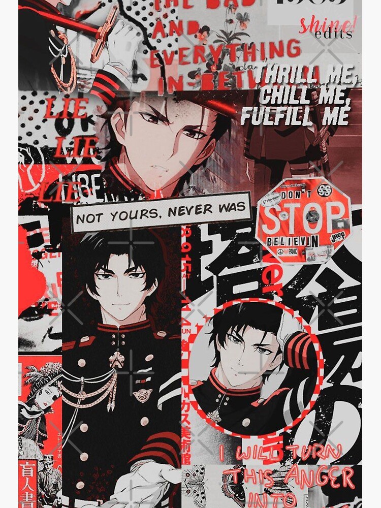 Guren Ichinose Wallpaper #1 Art Board Print for Sale by Rk4shop