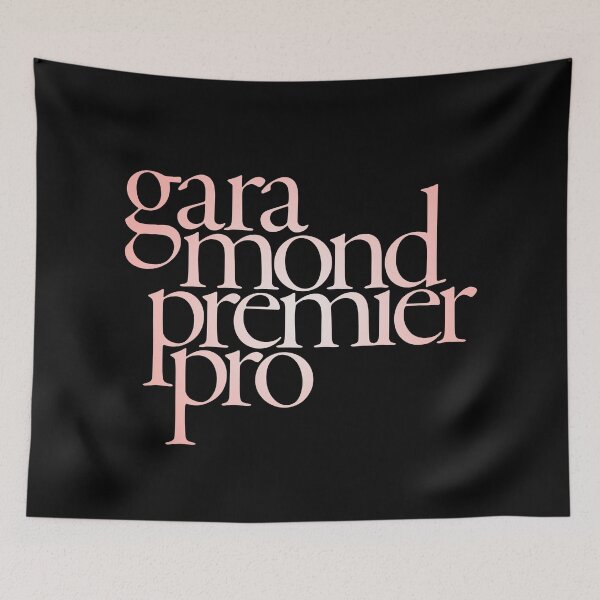 Item preview, Garamond Premier Pro v.3 designed and sold by x1brett.