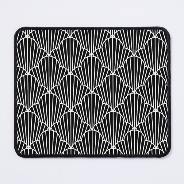 Item preview, Art Deco Pattern No 31 - Black and White Pattern designed and sold by Millusti.